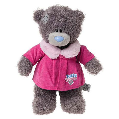Tatty Teddy Me to You Bear Pink Coat with Furry collar Extra Image 1